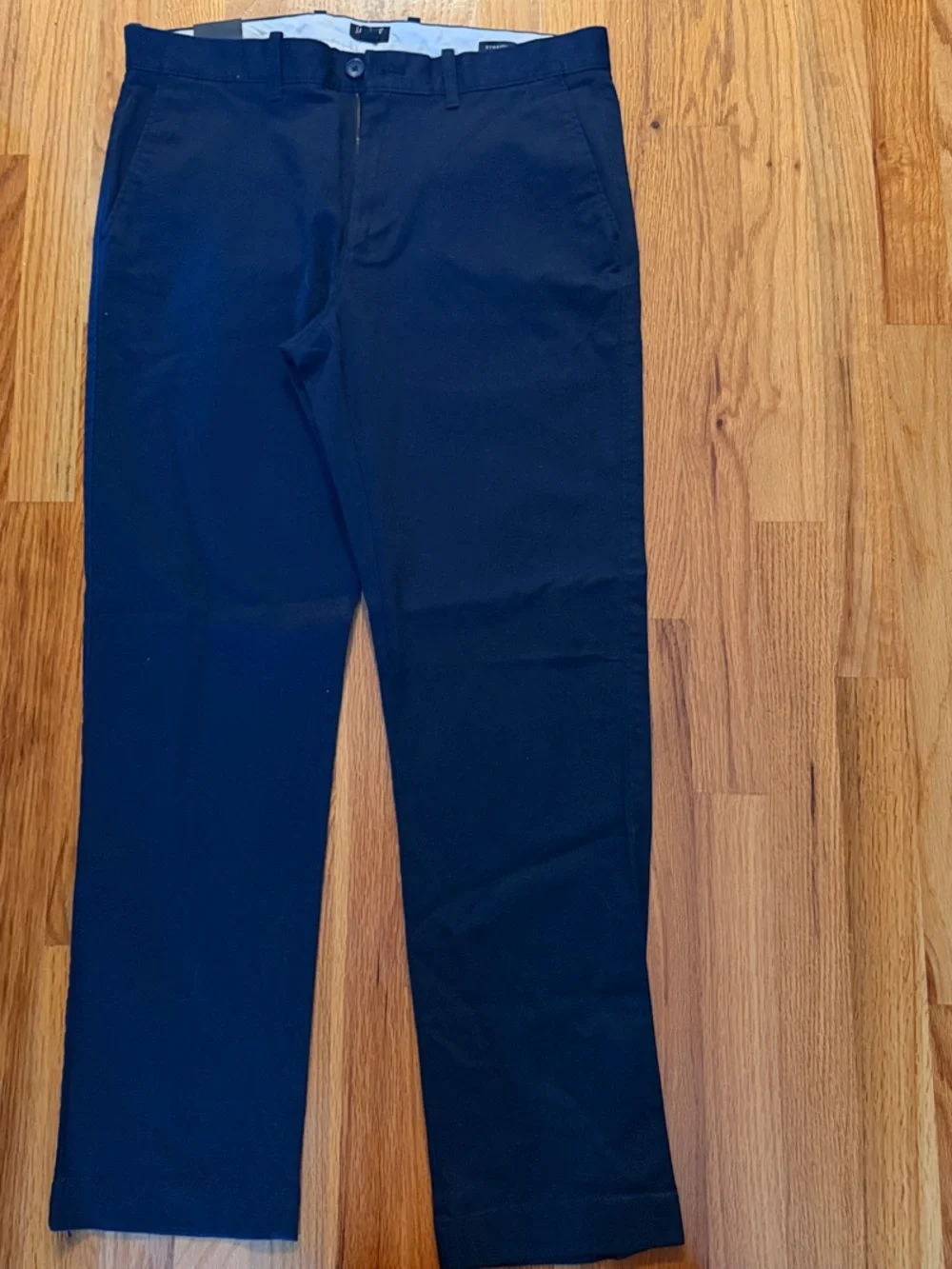 J. Crew Navy Straight-Fit Flex Chinos NWT